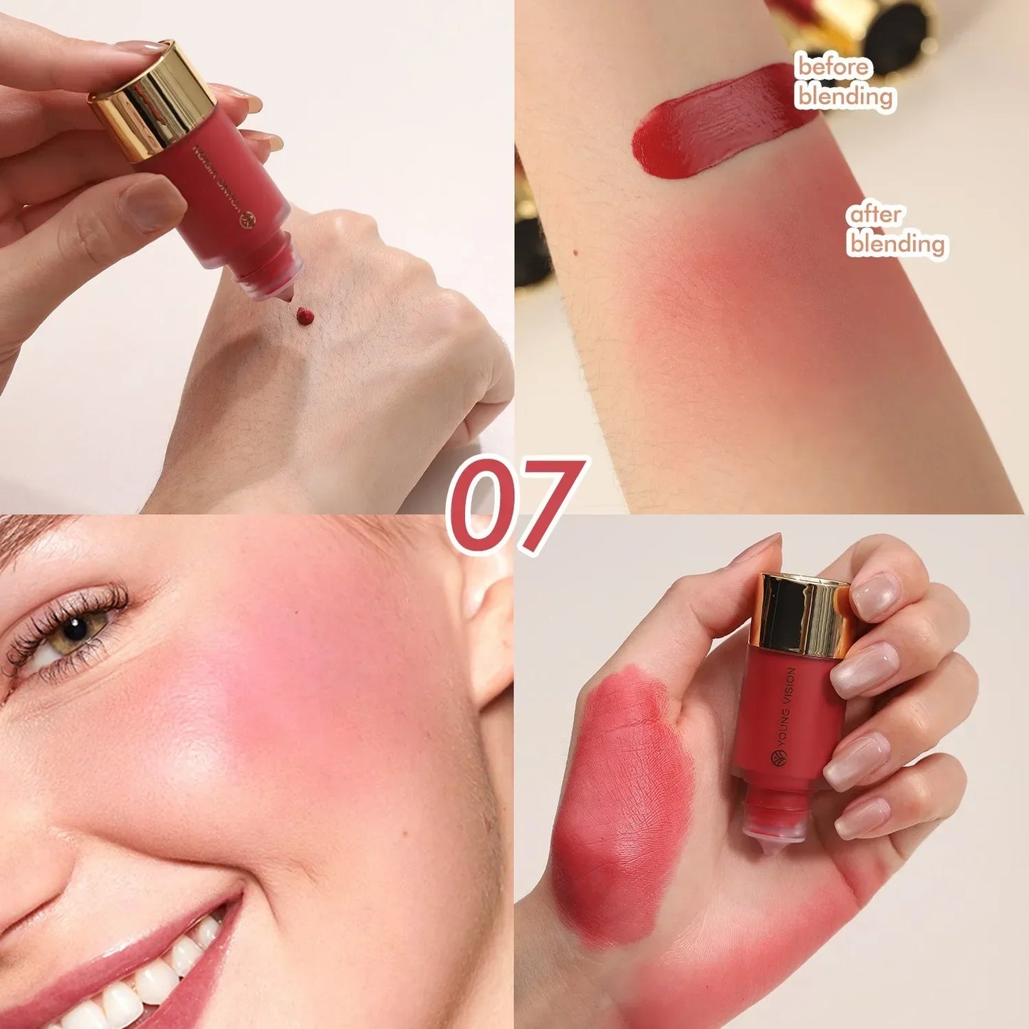 Lightweight Liquid Blush Moisturizing