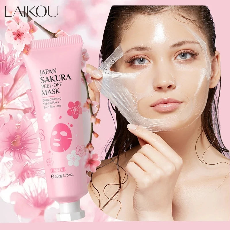 24K Gold Sakura Peeling Face Mask