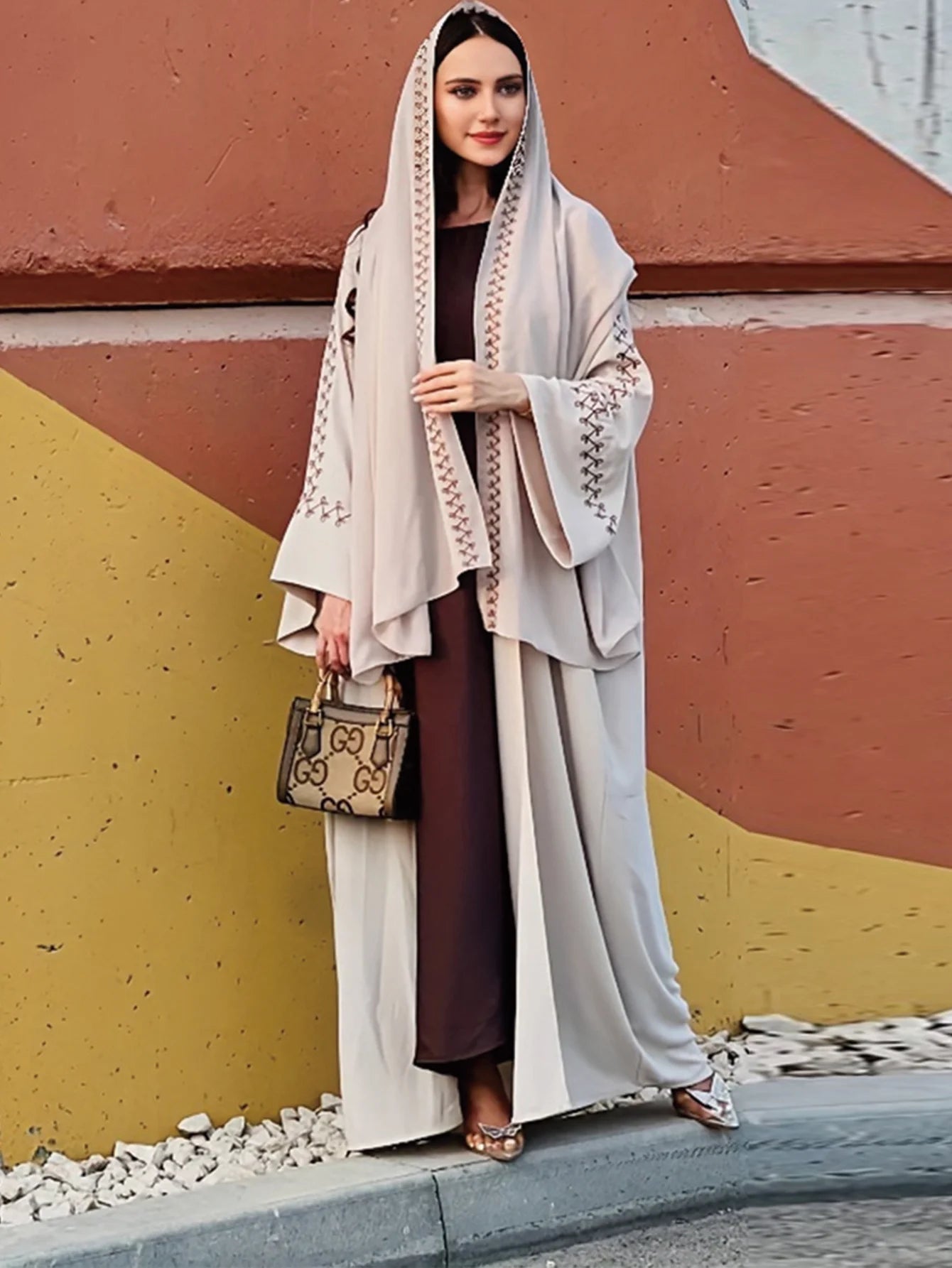 Unique Abaya Set with hijab