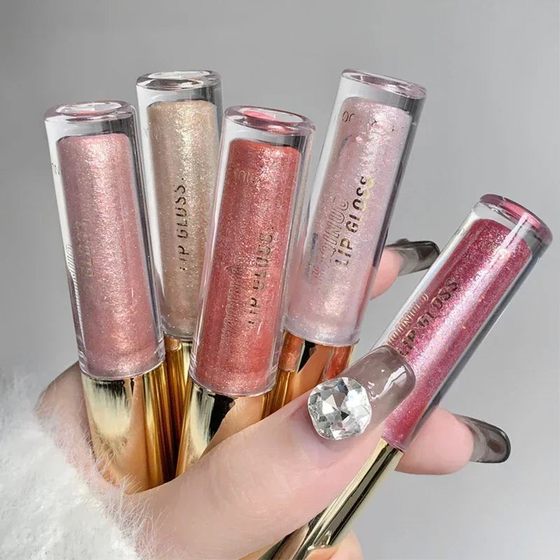 Mirror Pearl Glitter Lip Oil Moisturizing