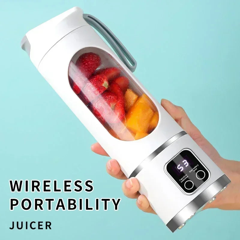 Electric Juicing Portable Wireless Fruit Blender