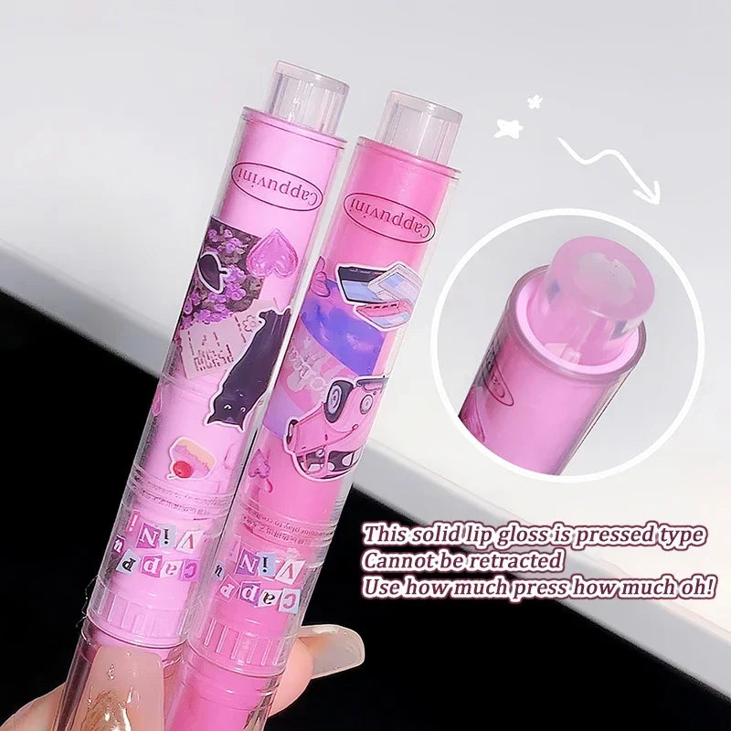 Lipstick Clear Oil Jelly Lip Gloss Korean Tint