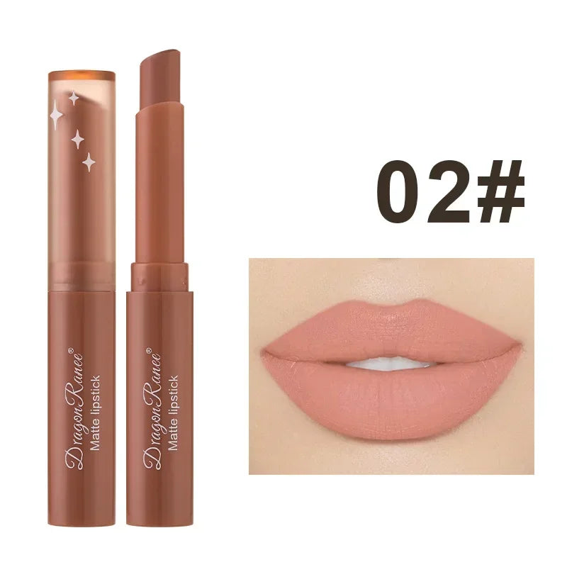 12 Colors Matte Lipstick Nude Pink