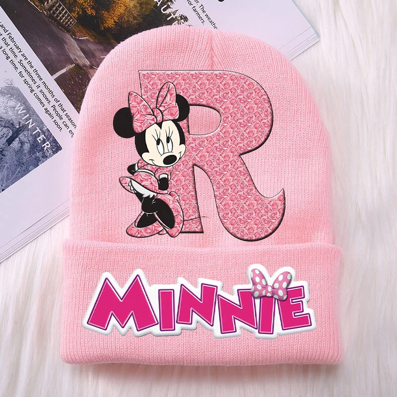 Minnie Mouse Kids Knitted Hat