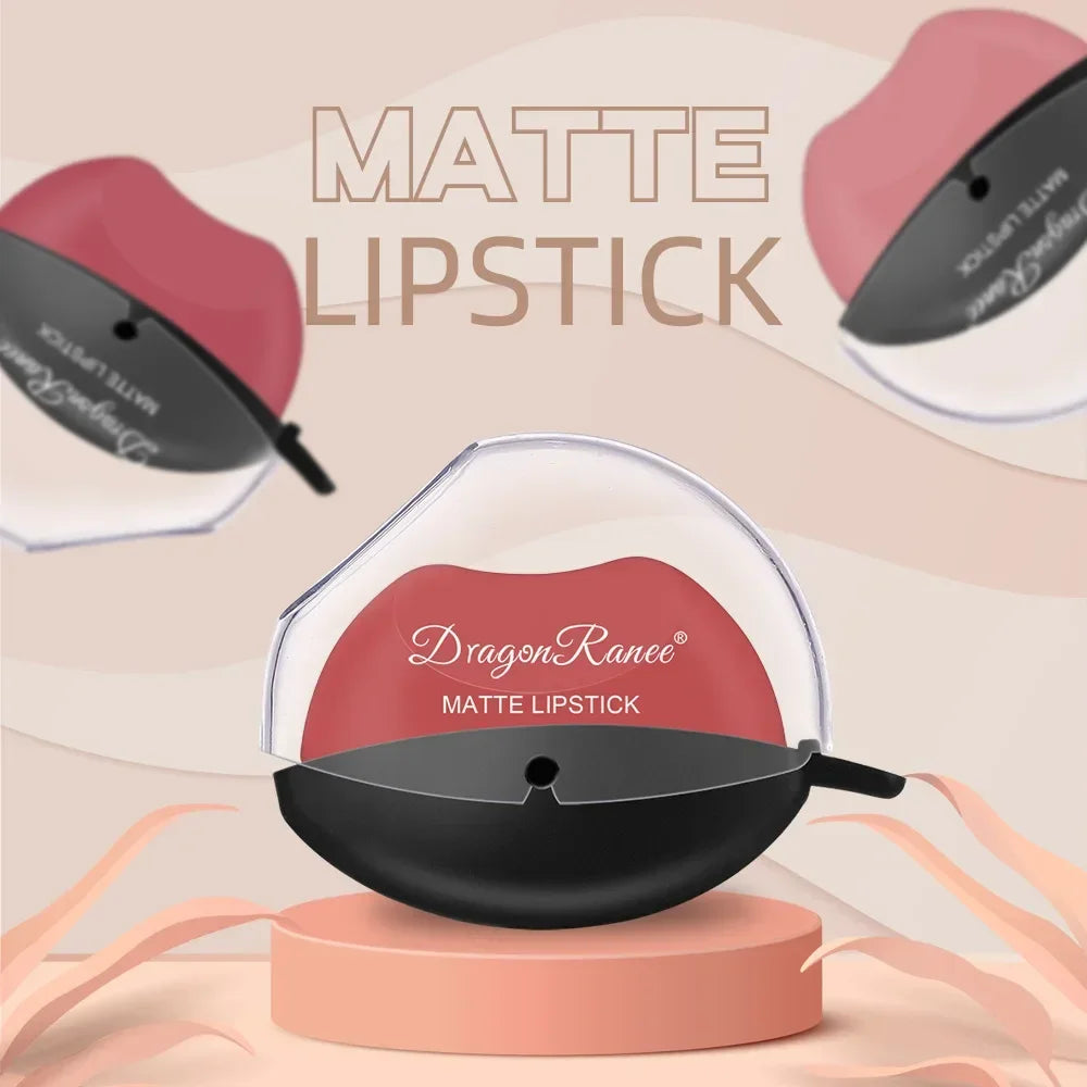 Moisturizing Matte Lipstick -Lip gloss Waterproof non-stick cup