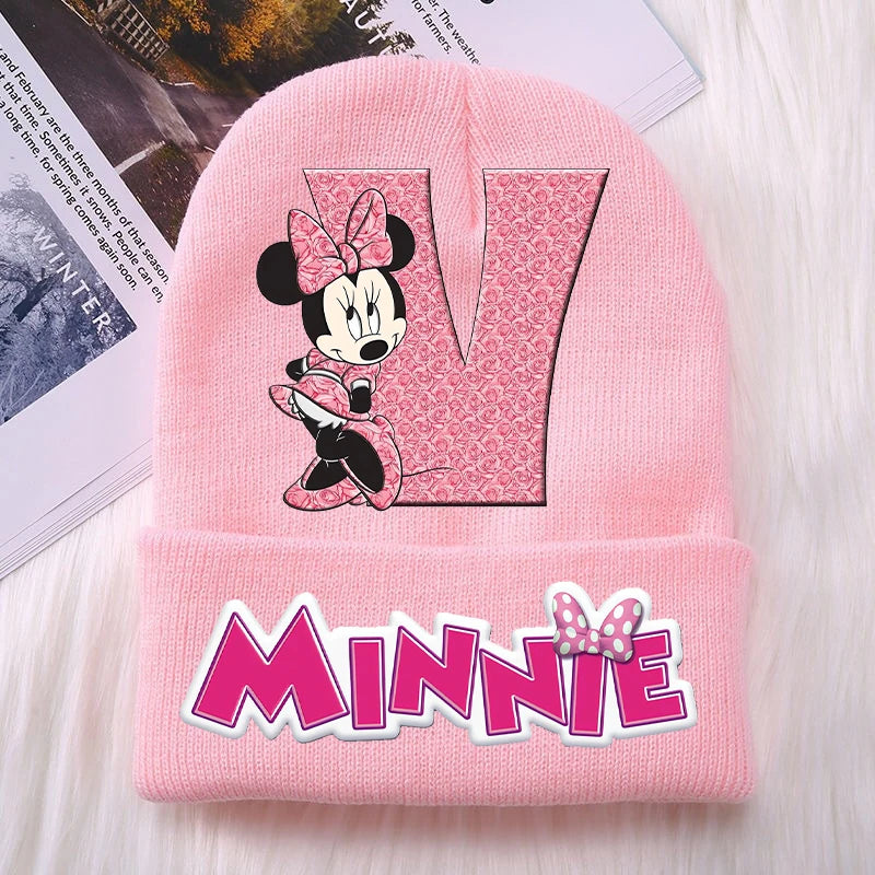 Minnie Mouse Kids Knitted Hat