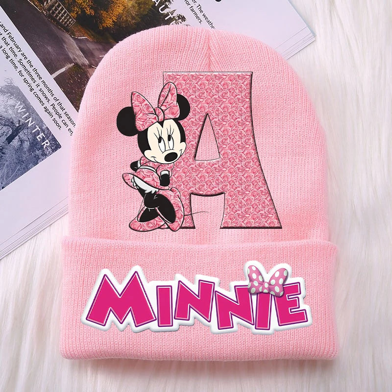 Minnie Mouse Kids Knitted Hat