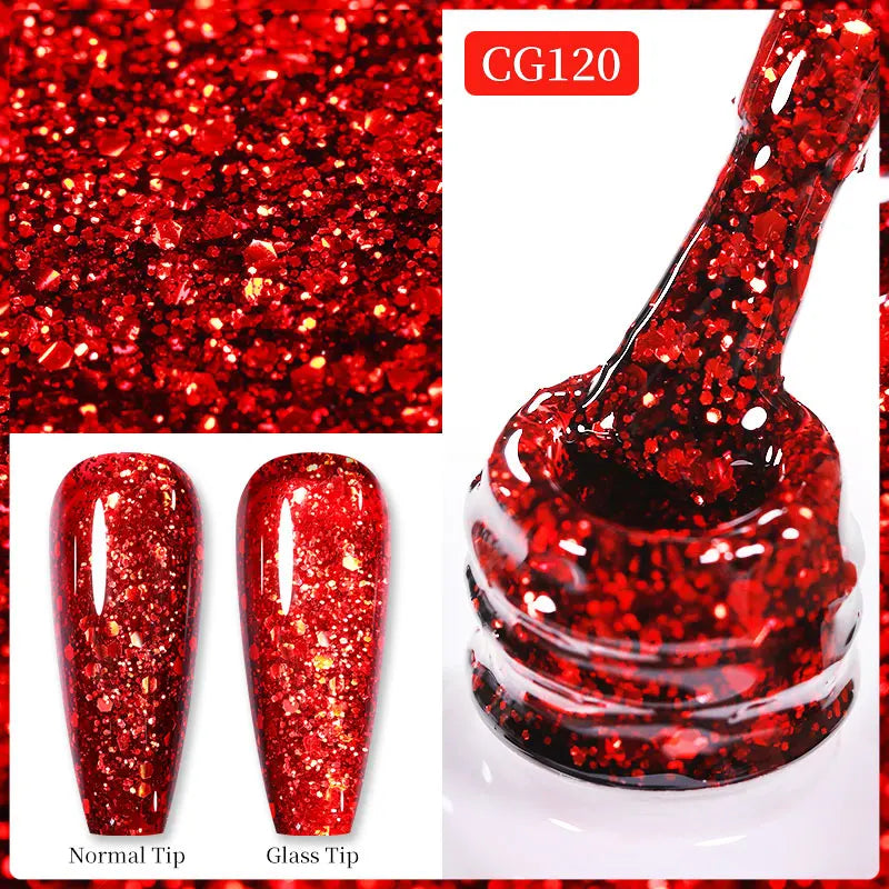 Magnetic Gel Nail Polish Wine Red Series