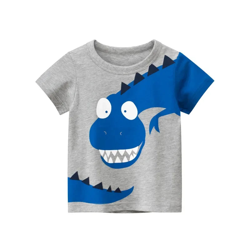 Boys 3D Cartoon T-shirt