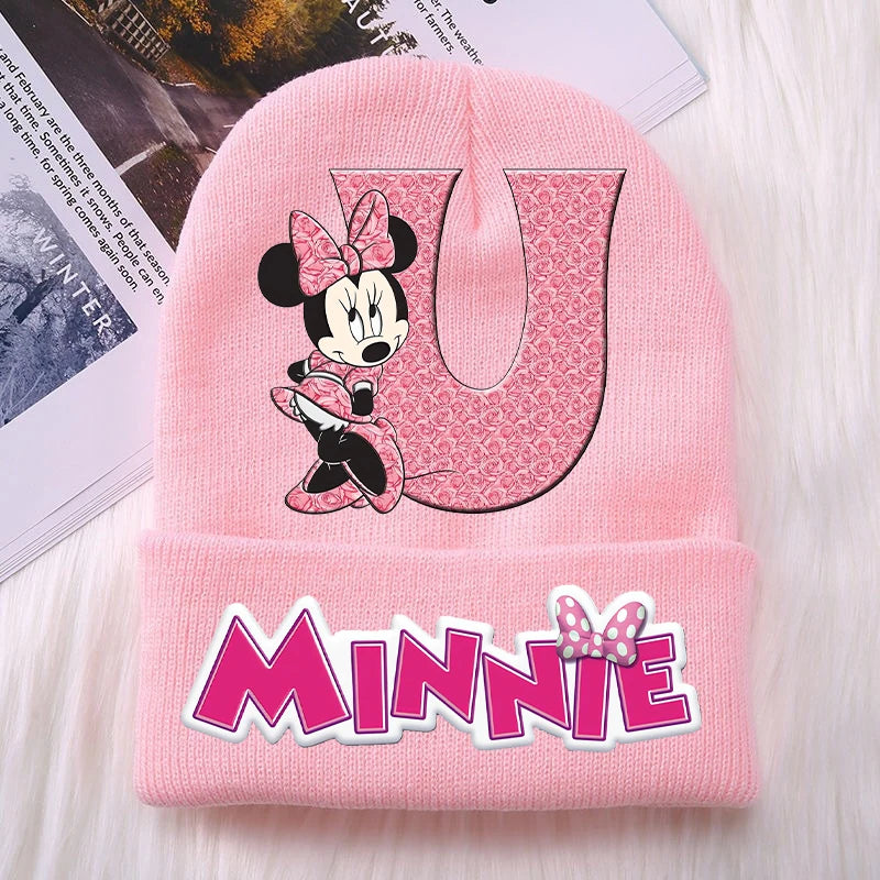 Minnie Mouse Kids Knitted Hat