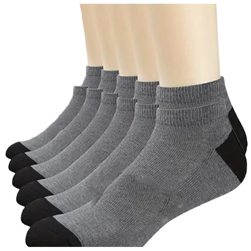 5Pairs Breathable Cotton Sports  Socks