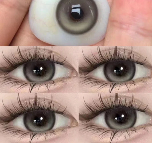 Gray Natural Colored Eyes Lenses