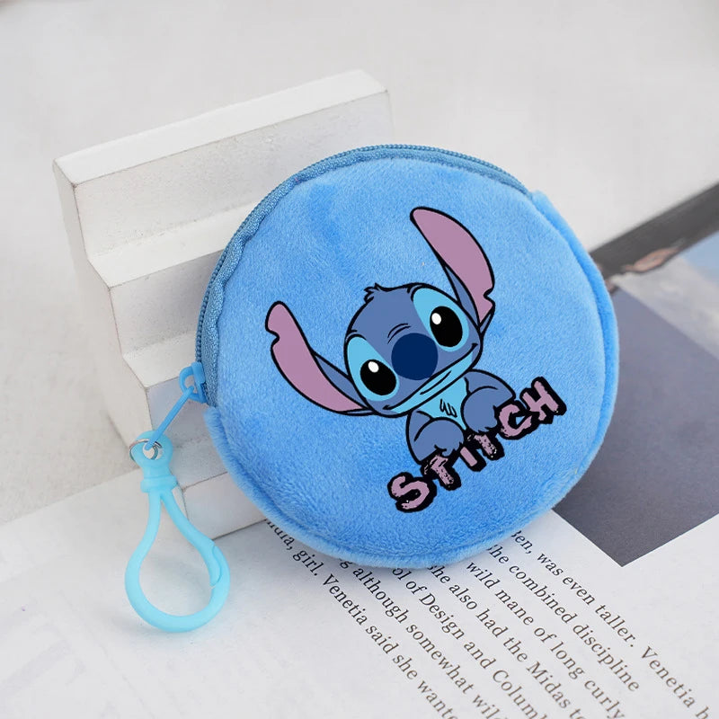 Stitch Disney Girls Plush Coin Purse