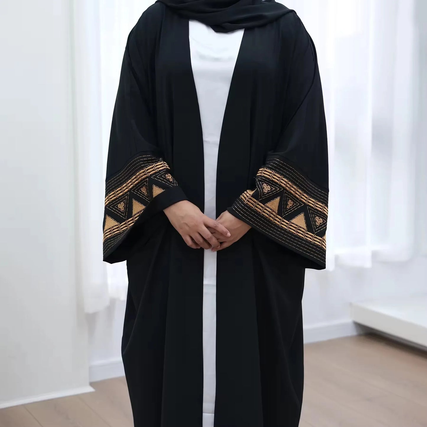 Embroidery Casual Abaya