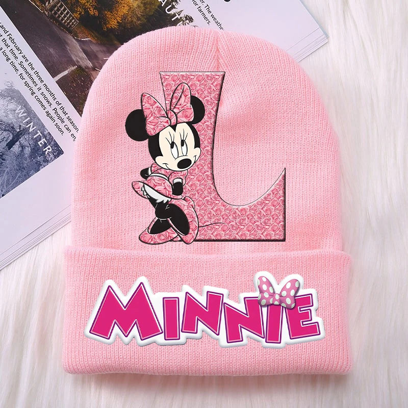 Minnie Mouse Kids Knitted Hat