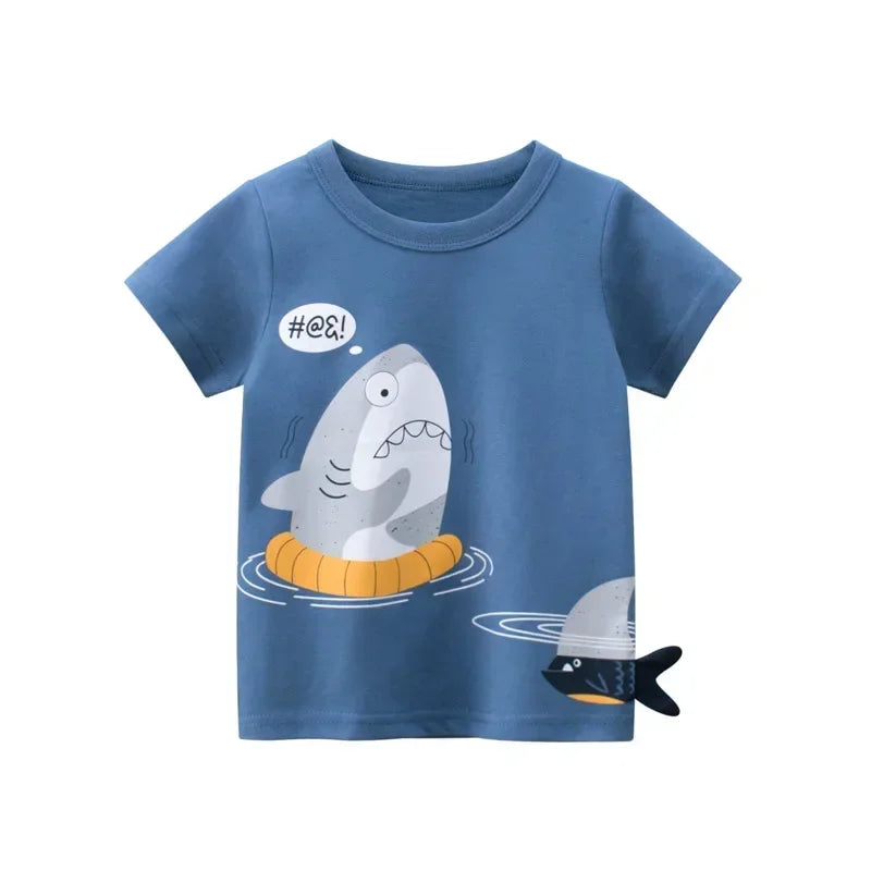 3D Cartoon  Boys T Shirt