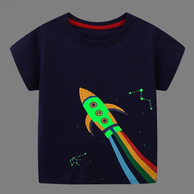 Fashion Children  Cartoon T-shirt