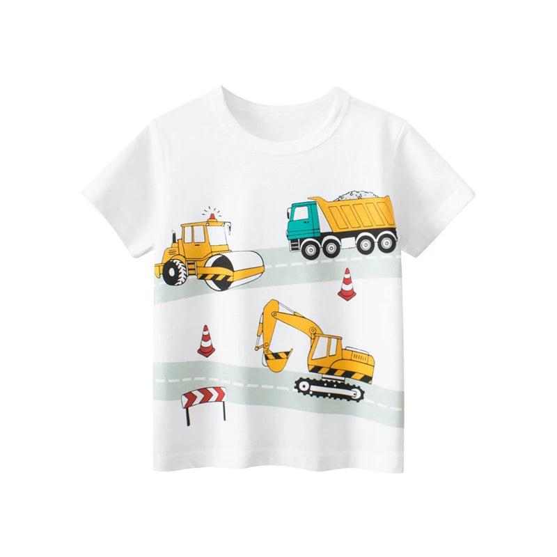 Bicycle Print Boys T-Shirt