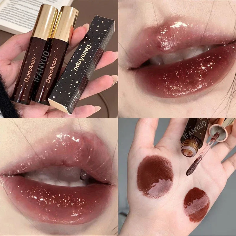 Punk Dark Red Smoked Lip Gloss