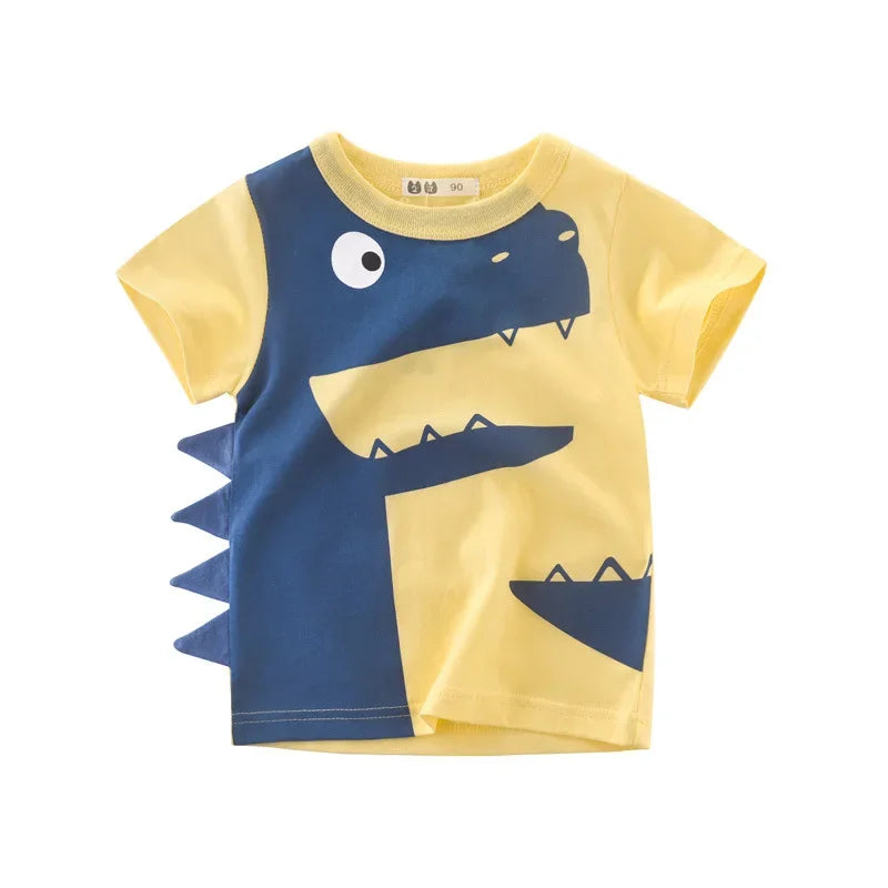 Boys 3D Cartoon T-shirt