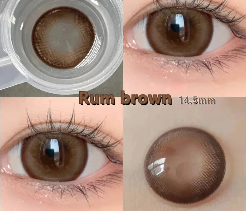 Contact Lens Soft Brown