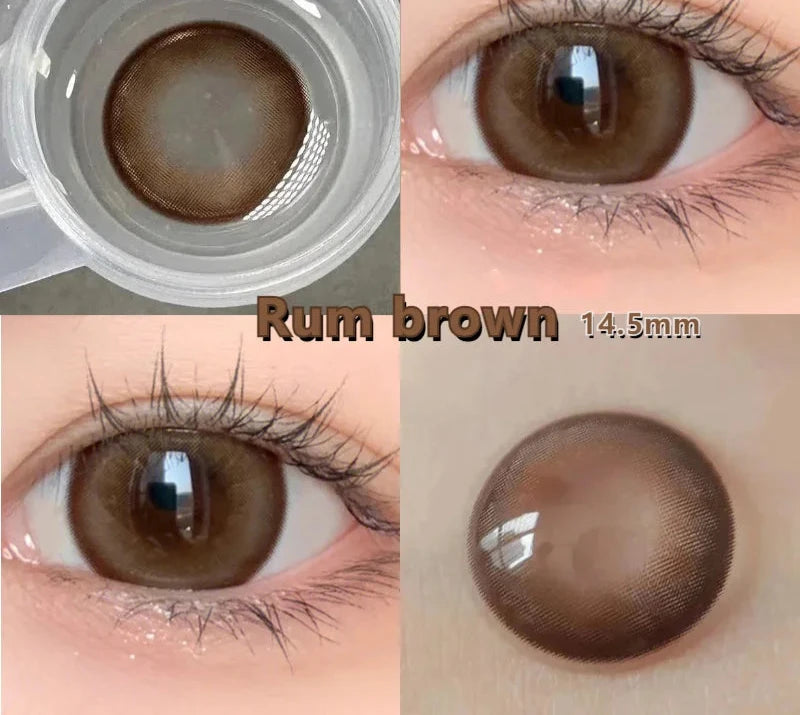 Contact Lens Soft Brown