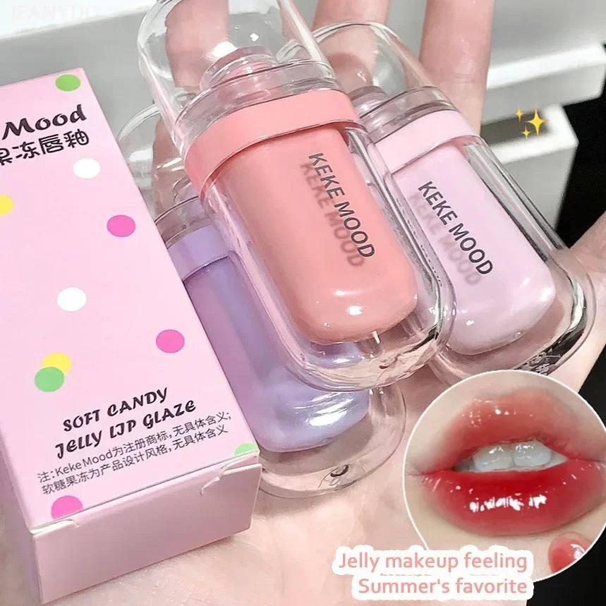 Crystal Glossy Lip Glaze Jelly Mirror