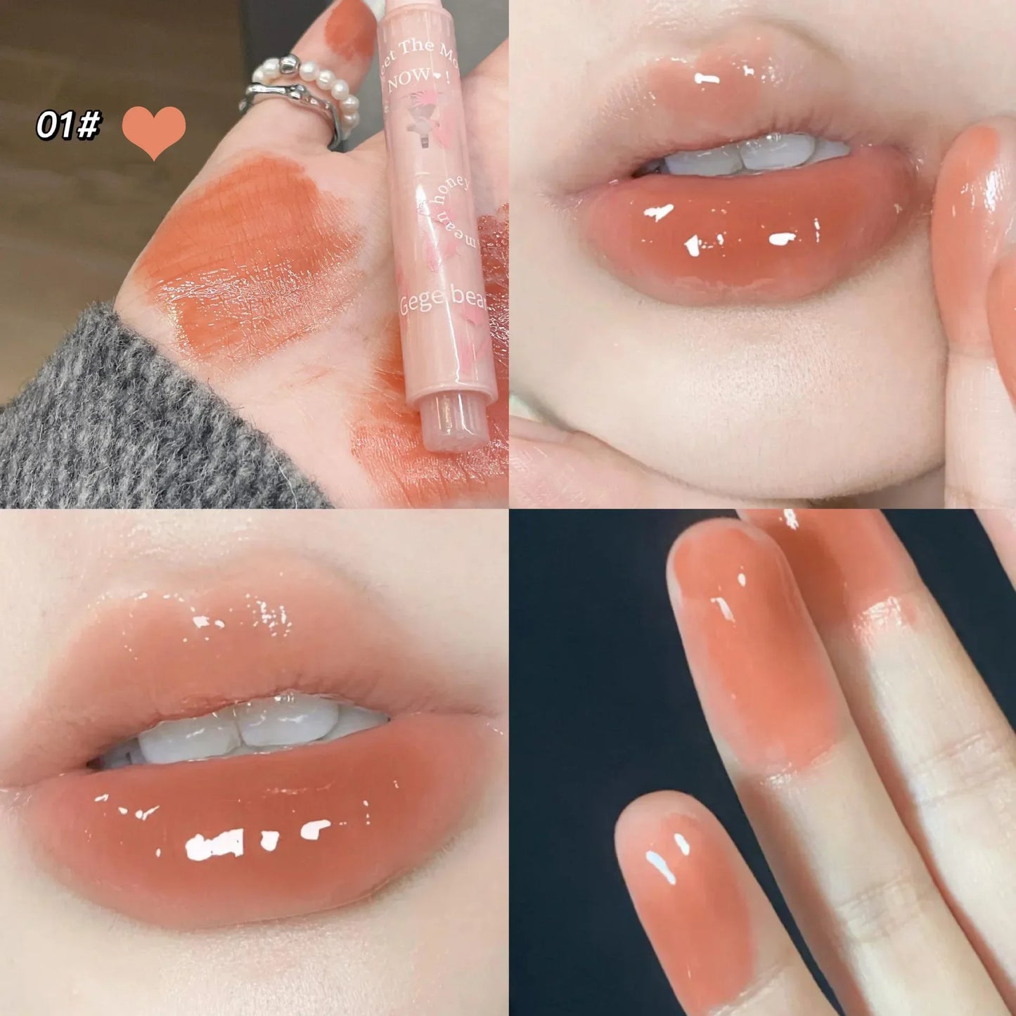 Lipstick Clear Oil Jelly Lip Gloss Korean Tint