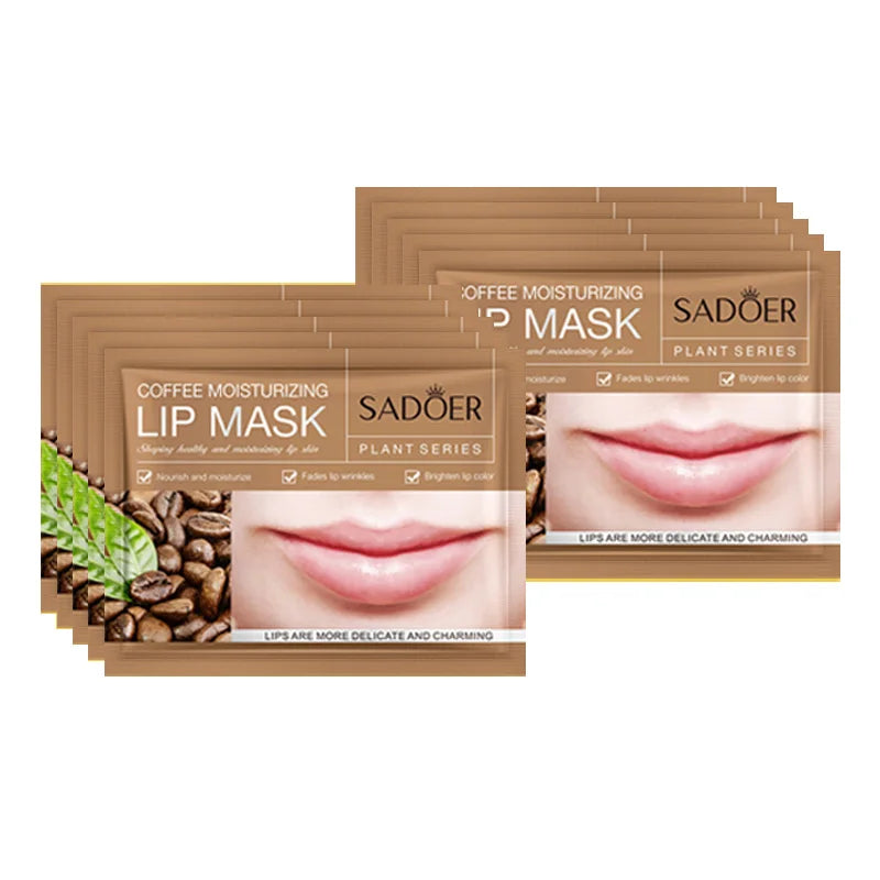 10pcs  Fruits Moisturizing Lip Mask