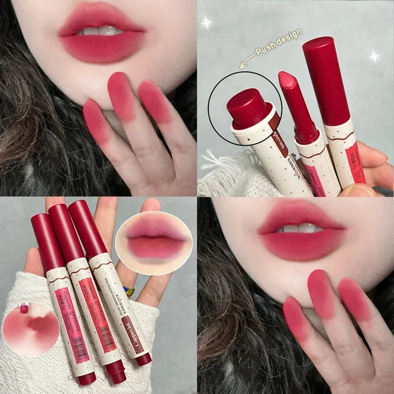 8 Colors Matte Lipstick Waterproof Velvet Nude