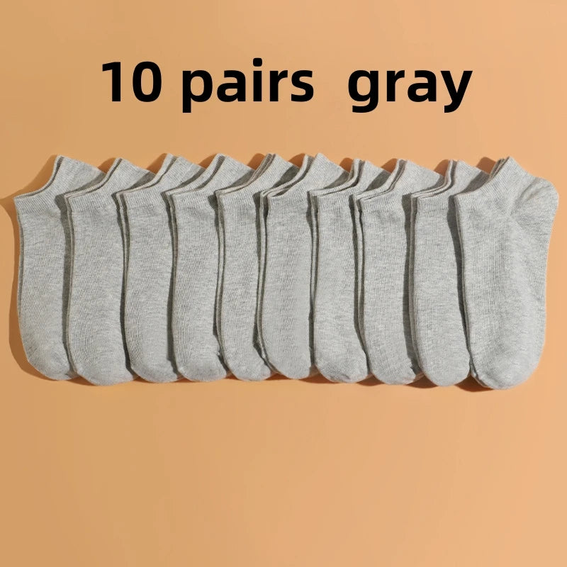 5/10/20 pairs of breathable sports socks