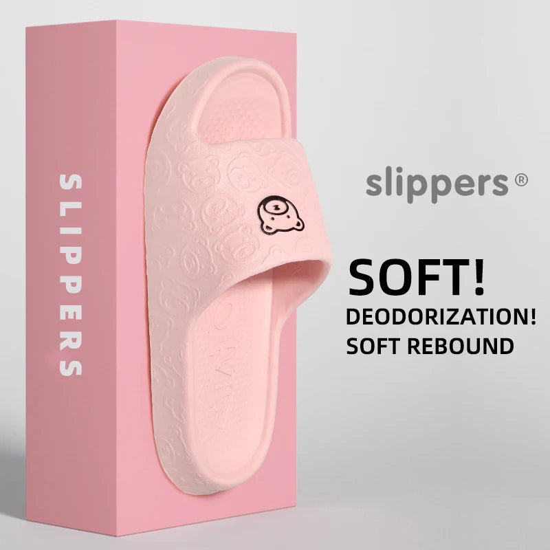 Non-slip Slippers Female Outer Wear 2024