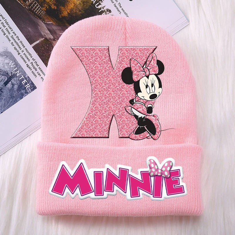 Minnie Mouse Kids Knitted Hat