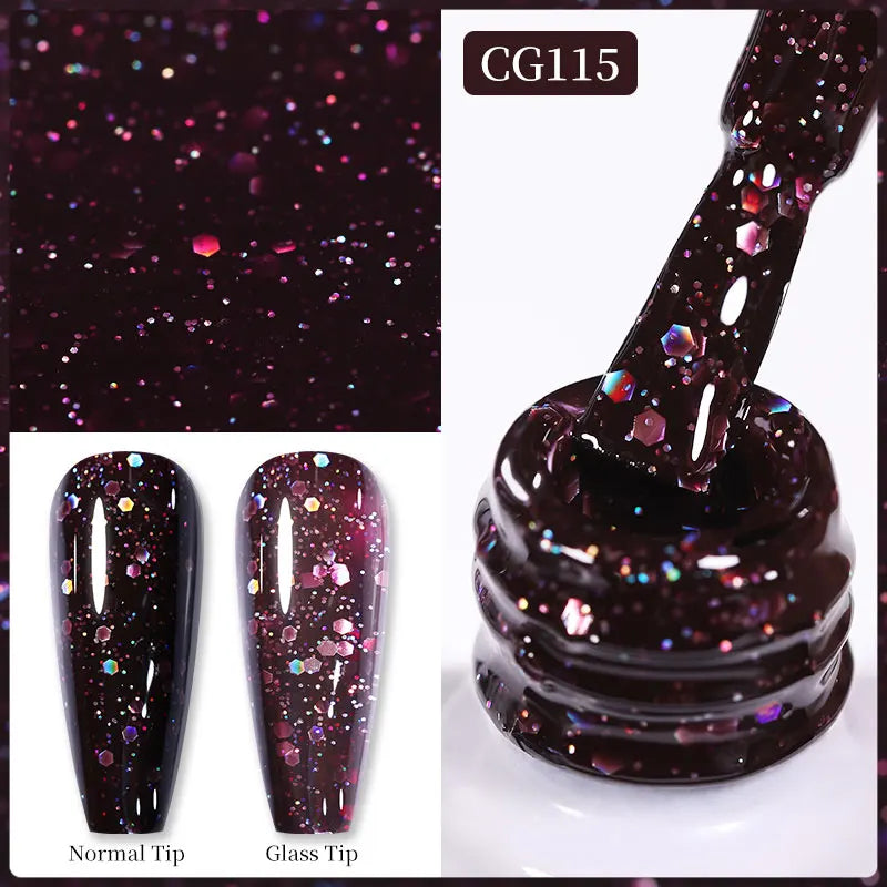 Magnetic Gel Nail Polish Wine Red Series