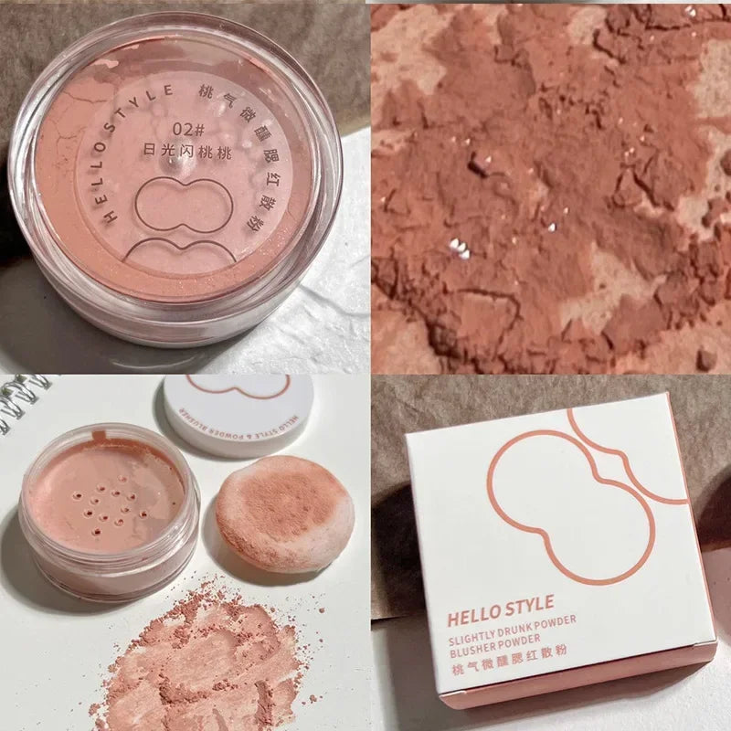 Pink Cheek Mineral Blush Loose Powder