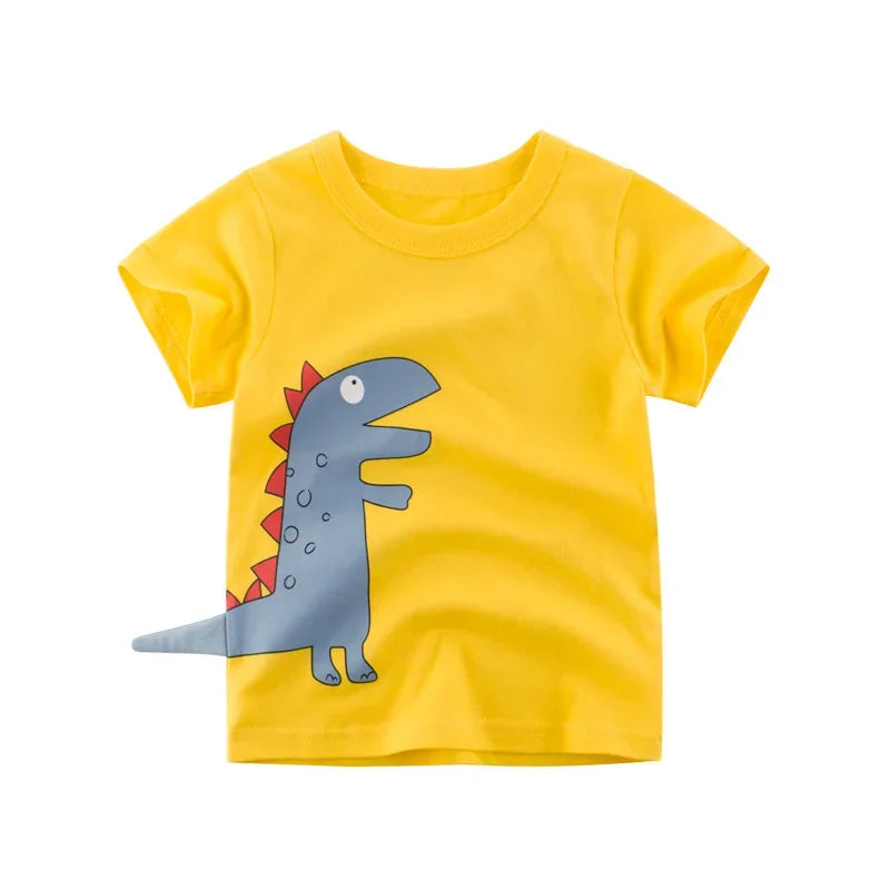 Boys 3D Cartoon T-shirt