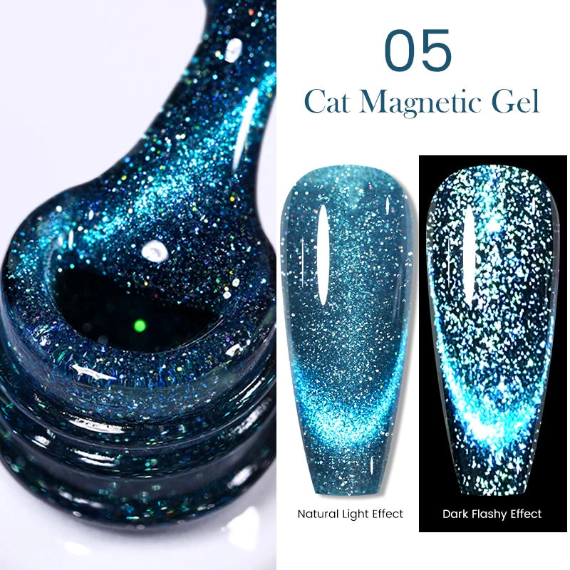 Double Light Gel Nail Polish Rainbow Glass