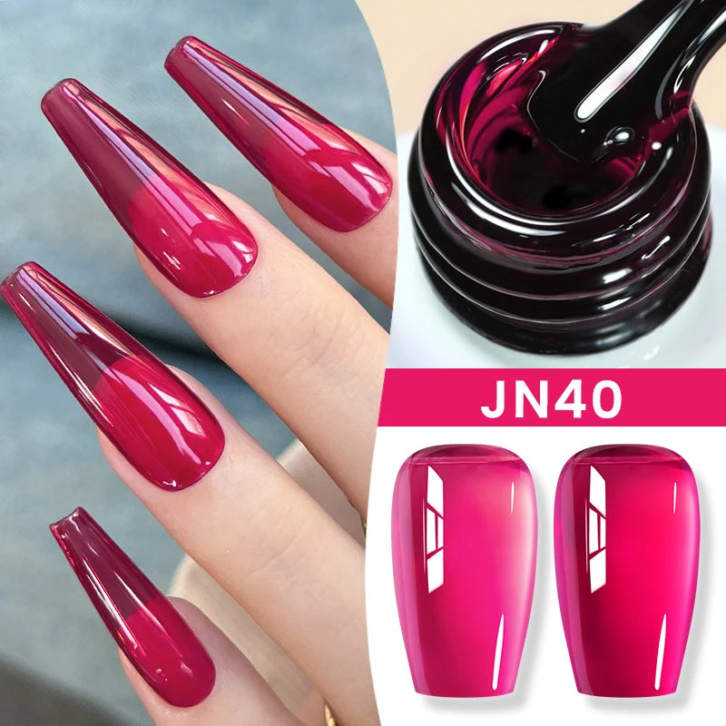 Magnetic Gel Nail Polish Wine Red Series