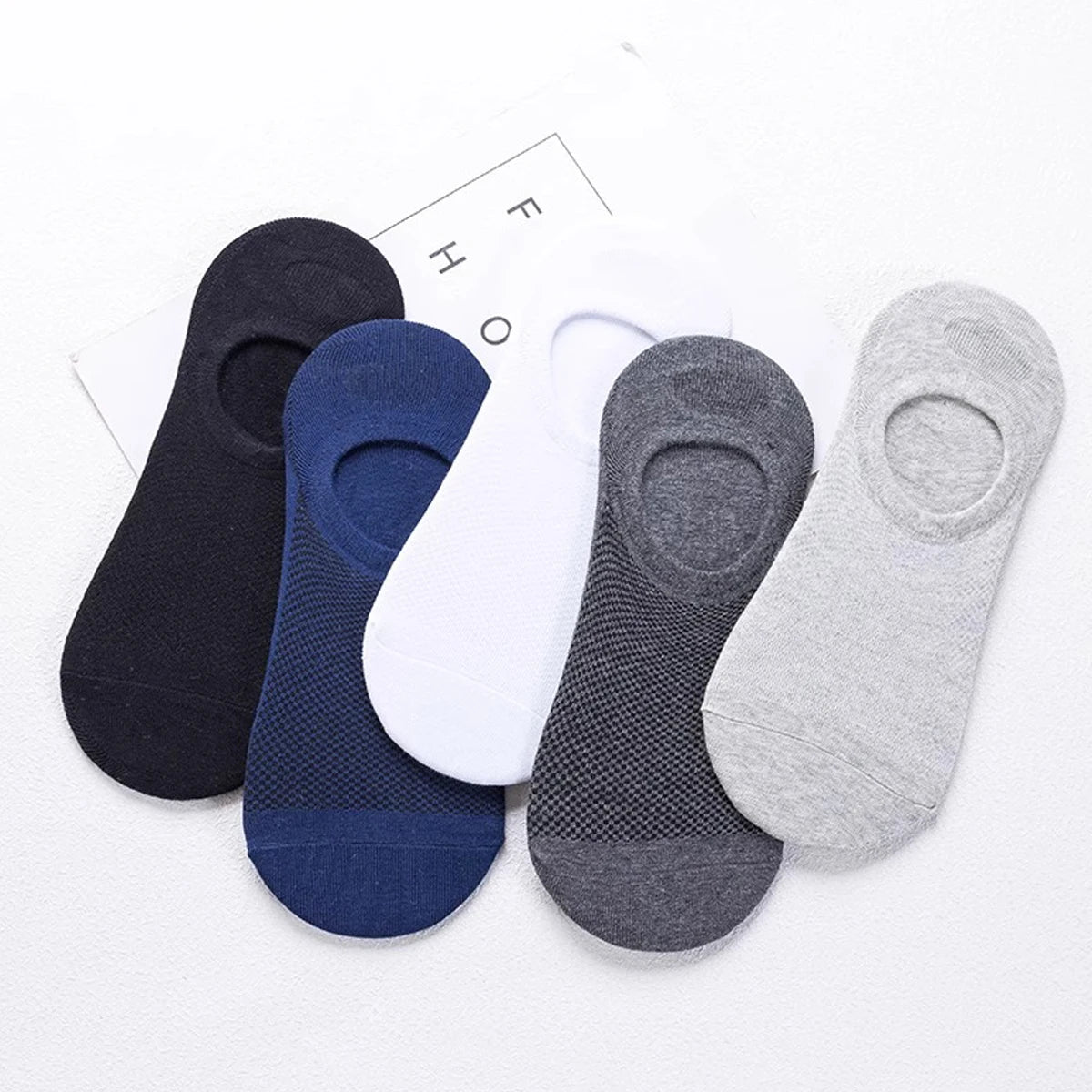 5Pairs Breathable Cotton Sports  Socks