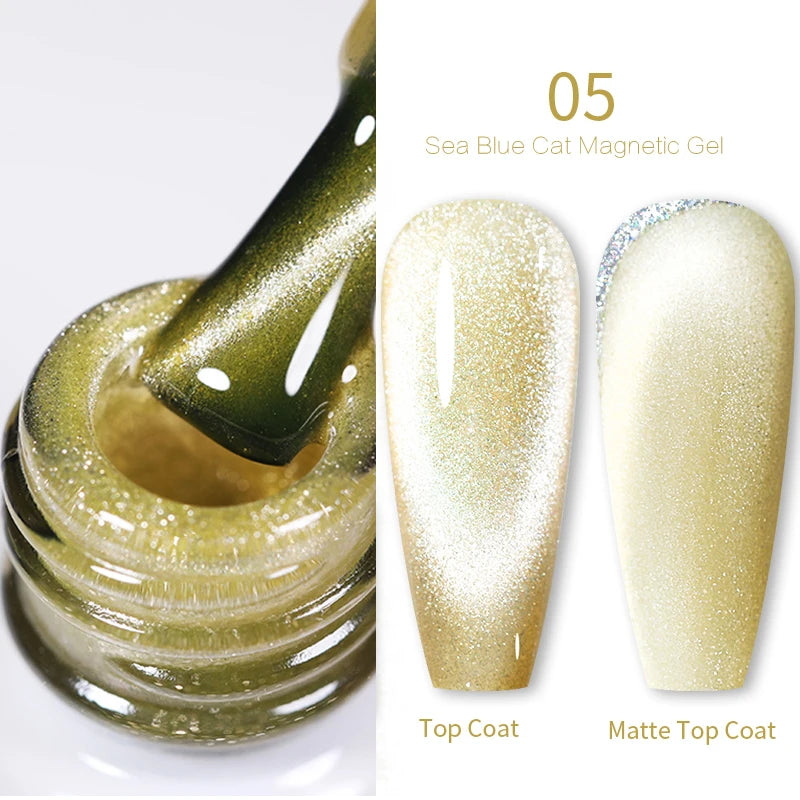 Double Light Gel Nail Polish Rainbow Glass