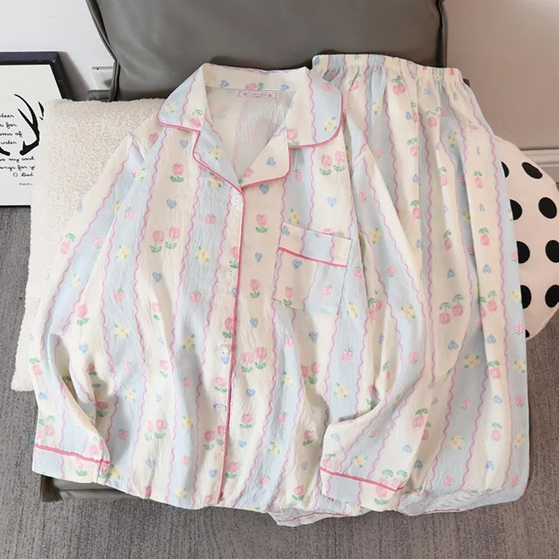 Korean Style Pajama Set