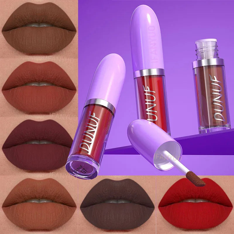 Waterproof Matte Liquid Lip Glaze Moisturizing