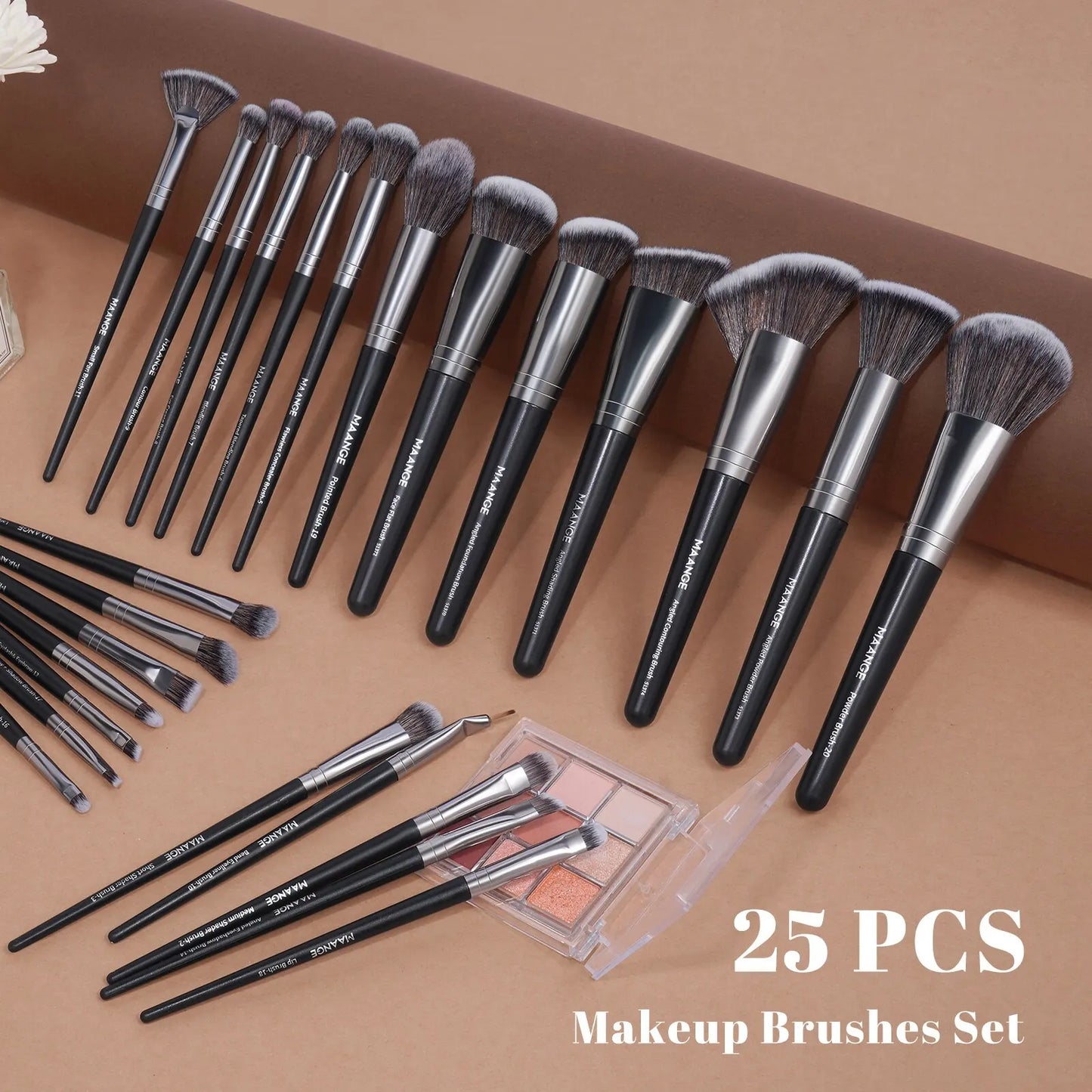 Gift Box 25 Pieces Makeup Brushes