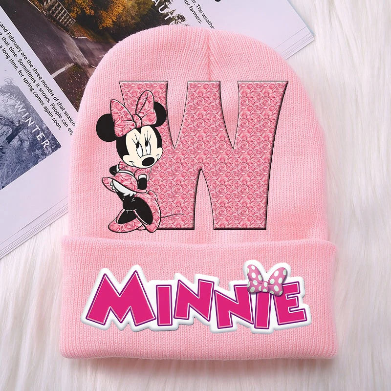 Minnie Mouse Kids Knitted Hat