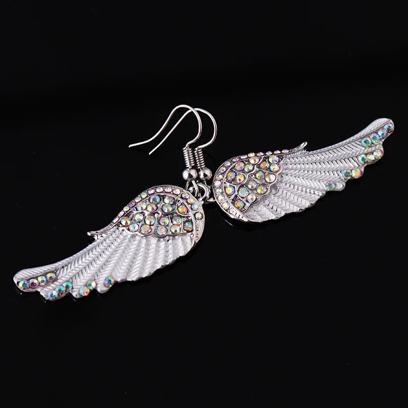 Fashion Ladies Angel Wings Earrings