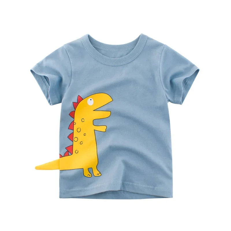 Boys 3D Cartoon T-shirt