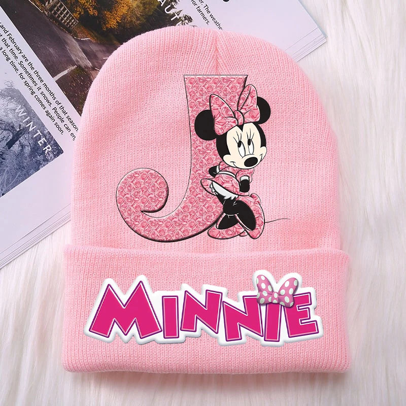 Minnie Mouse Kids Knitted Hat