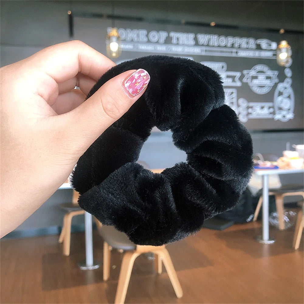 Fluffy Large Intestine Hair Rope Big Size