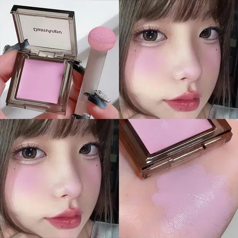 Creamy Blush Palette Waterproof Moisturizing