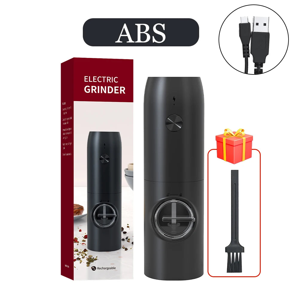 USB Rechargeable Electric Salt Pepper Grinder